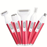 Women's 5-in-1 Electric Shaver Kit USB Rechargeable